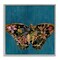 Stupell Industries Lily Pattern Butterfly Framed Giclee Wall Art Design by Naomi McCavitt